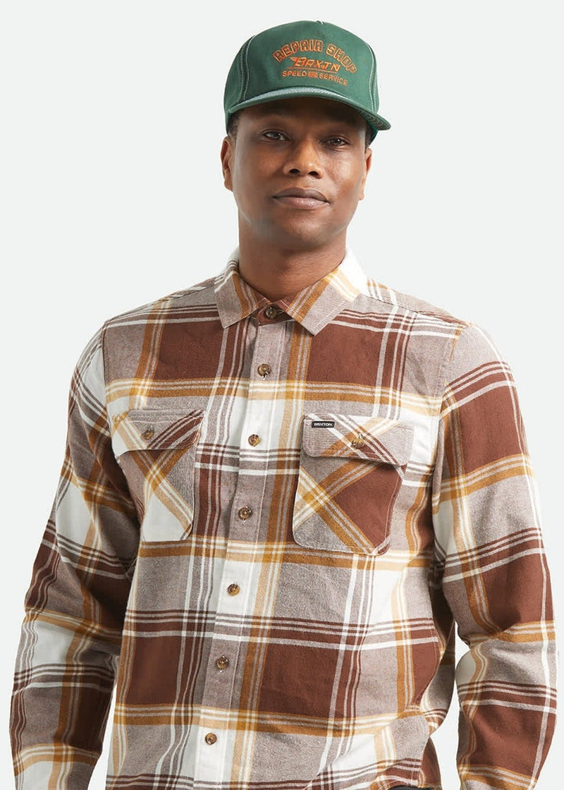 Bowery LW Ultra Flannel - Chocolate White