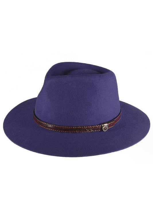 The Dingo Felt Hat - Navy M/L