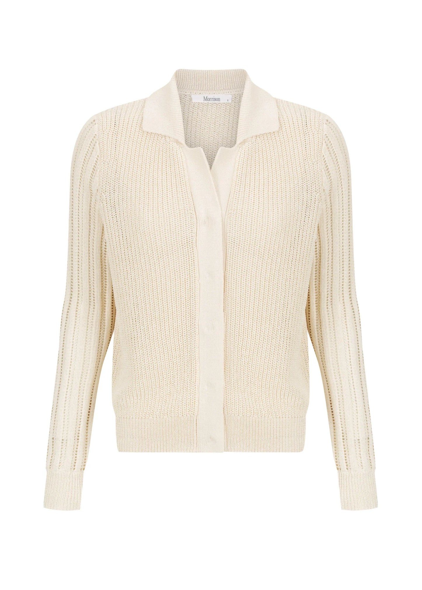 Byron Knit Cardigan - Milk