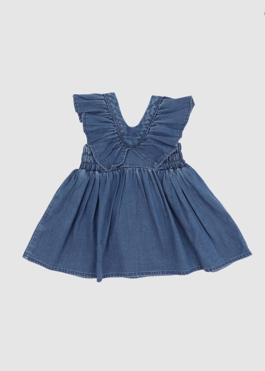Wild Horses Denim Dress - Baby