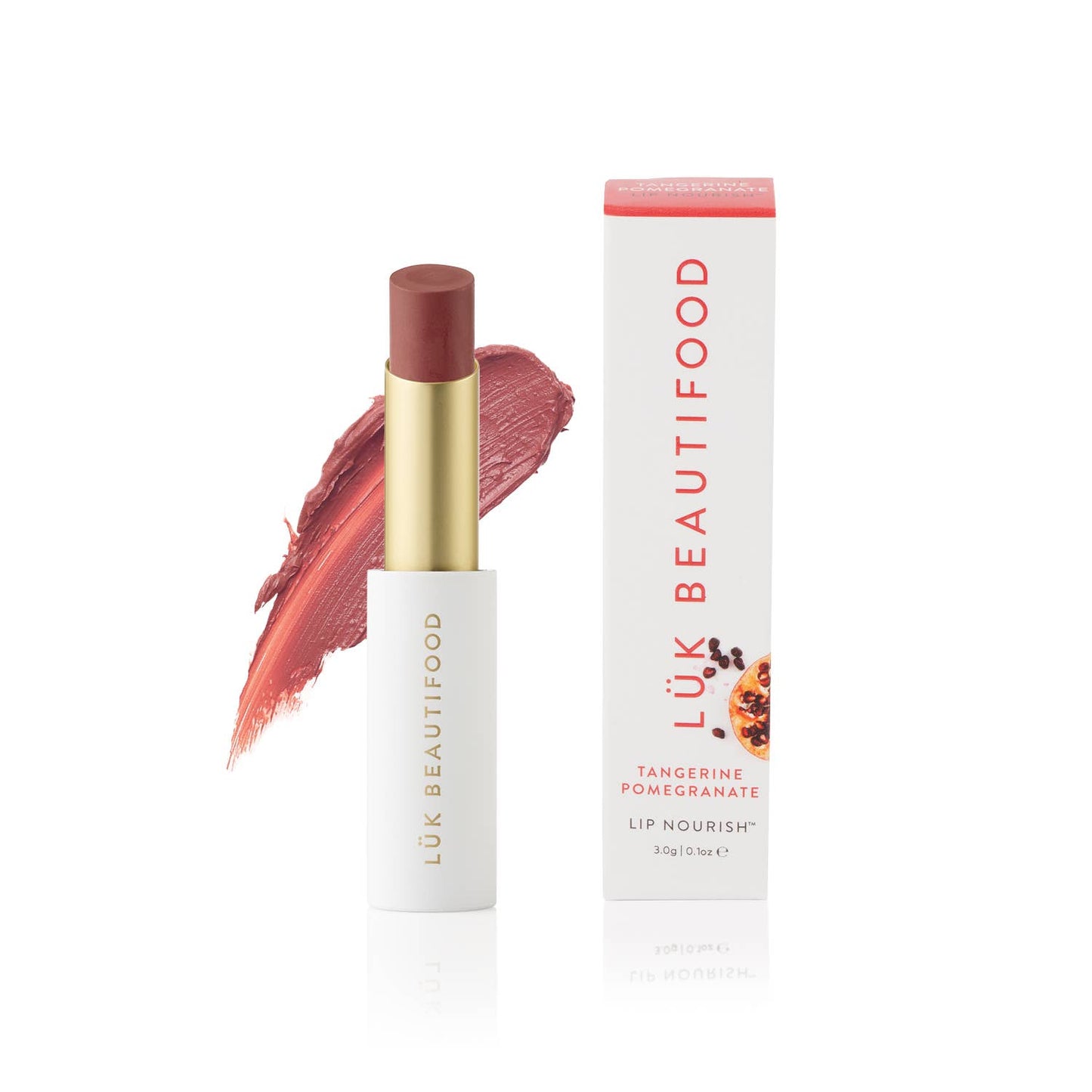 Luk Beautifood - QUICK SHOP 14 Lip Nourish™ Natural Lipstick Shades: Peach Melon