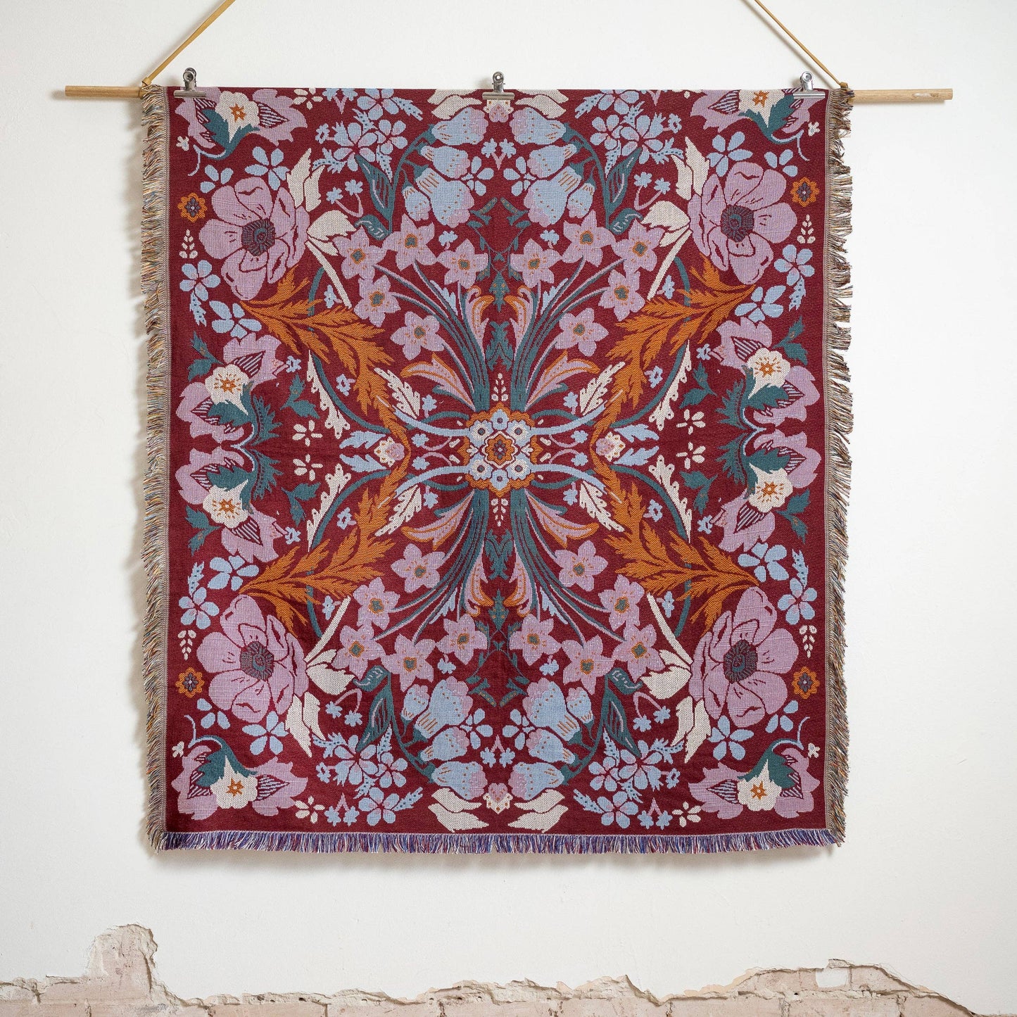 HENDEER - 'Magical Mystery' Woven Picnic Rug/Throw: Regular 130x160cm