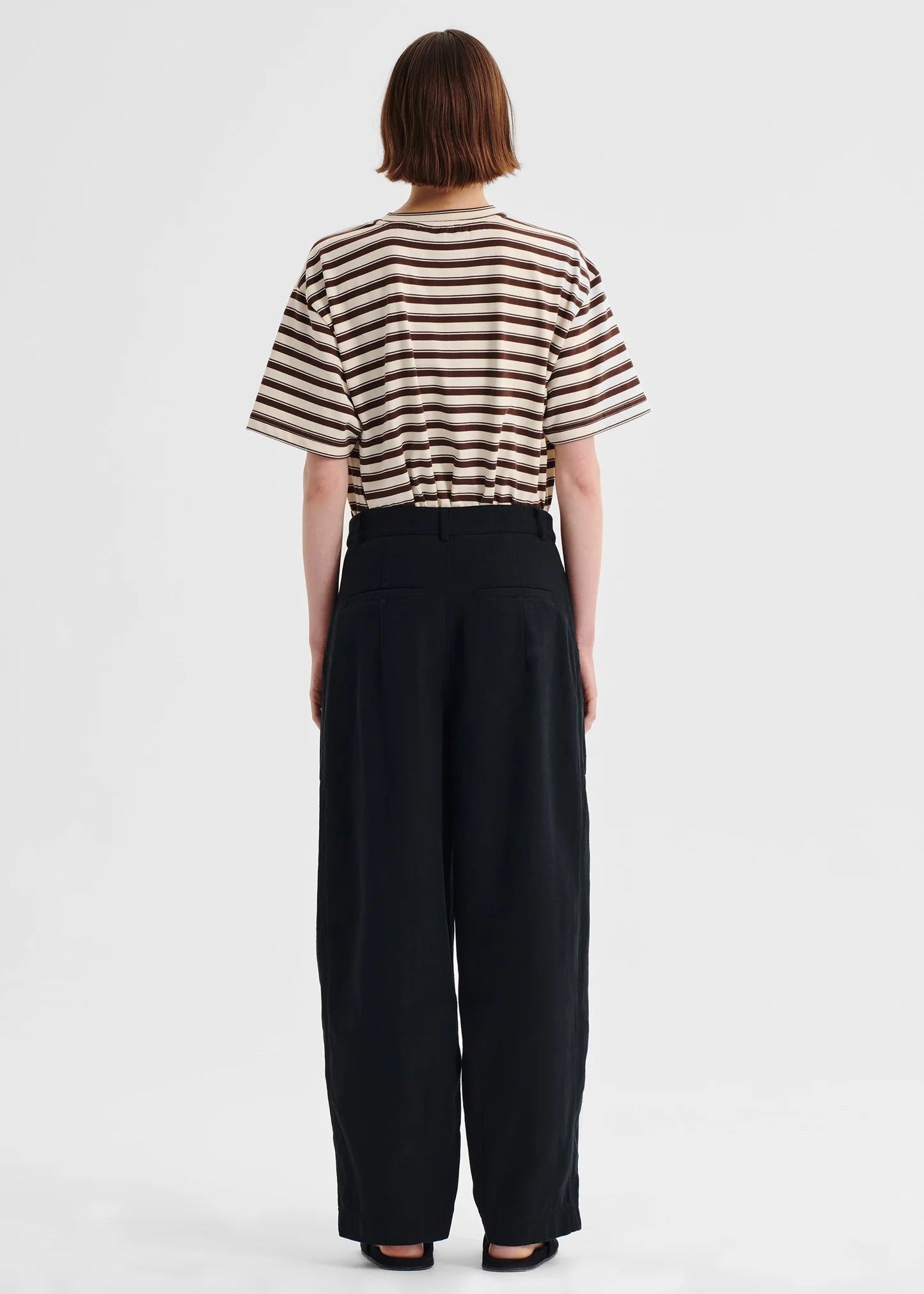 Jericho Stripe Tee - Expresso