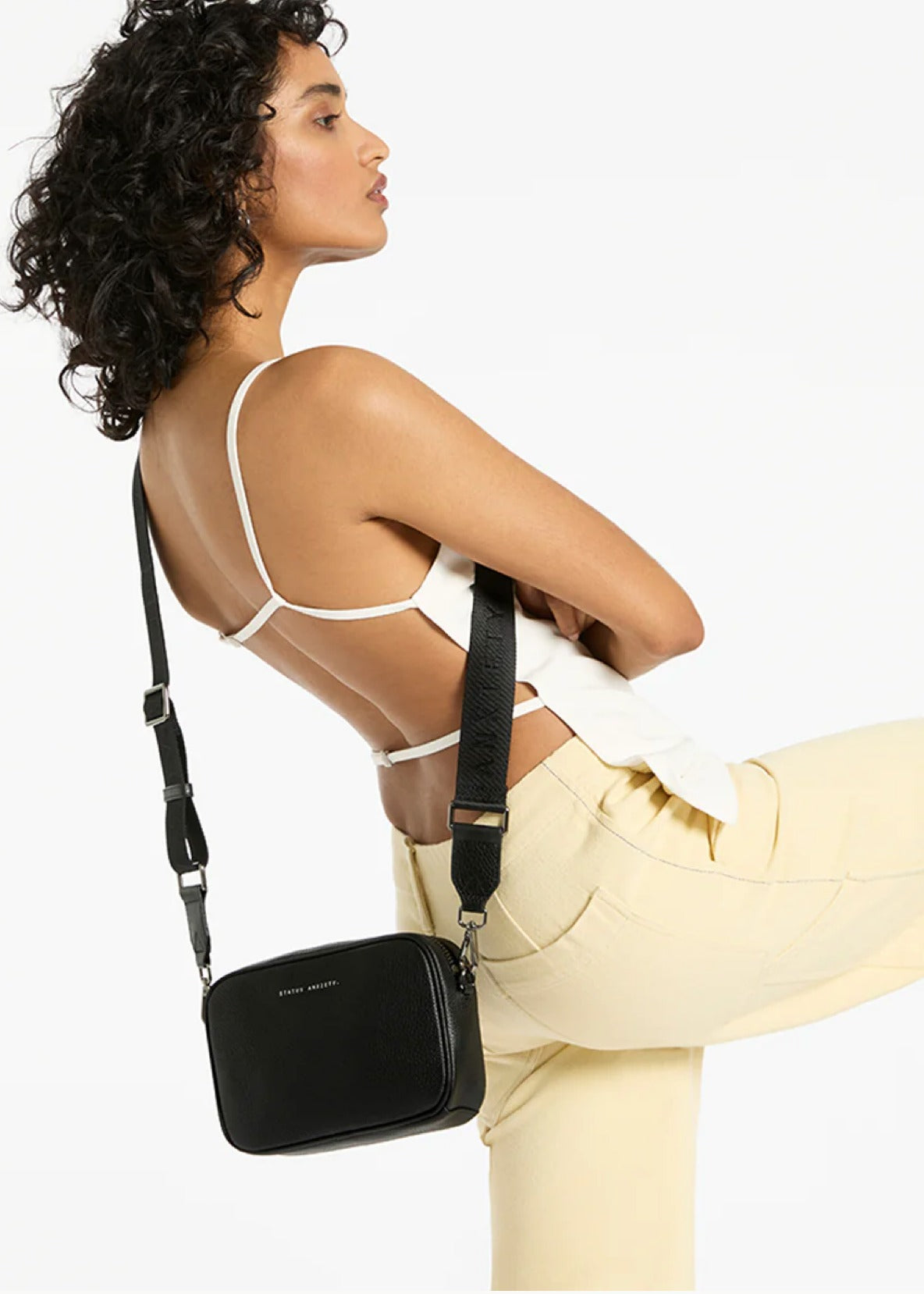 Plunder With Webbed Strap - Black