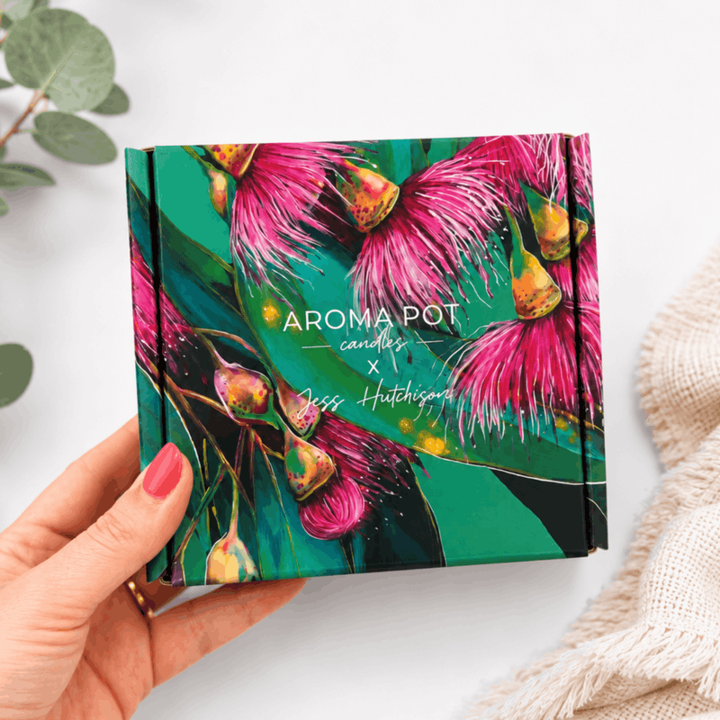 Aroma Pot - Australian 4 x candle gift pack | Natives | 60+hrs