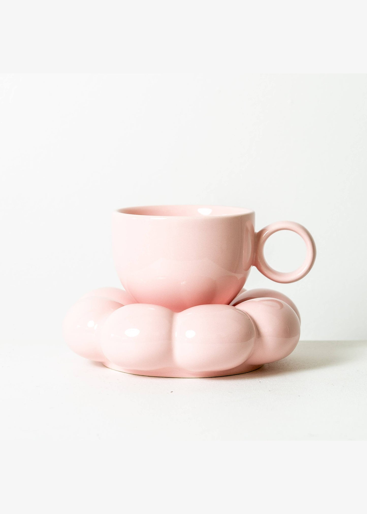 Lottie Mug and Saucer- Blue