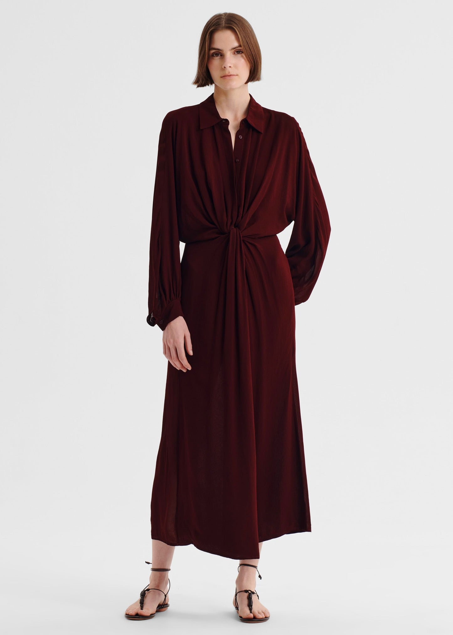 Florian Shirt Dress - Pinot