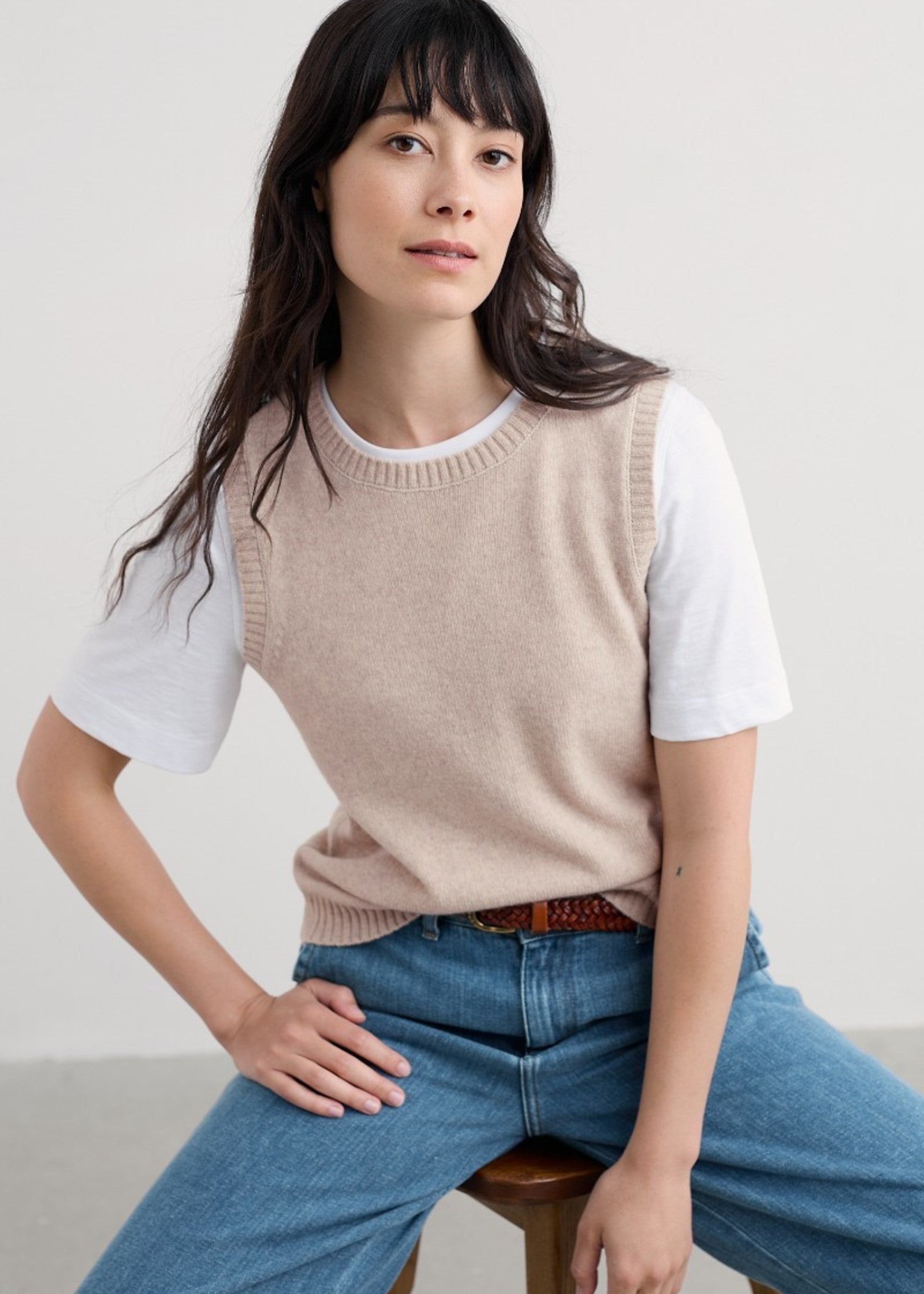 Seasalt East View Vest - Parsnip