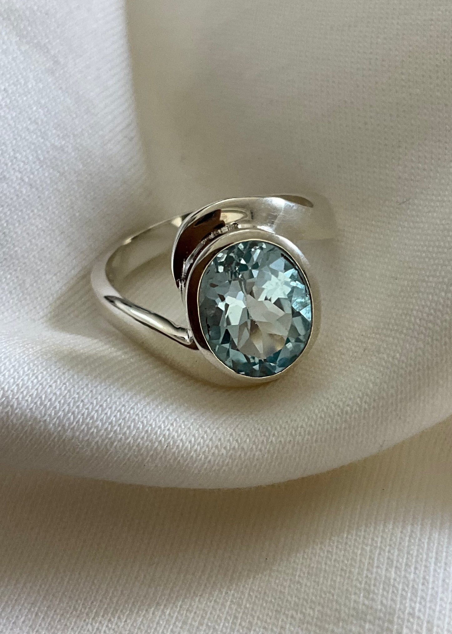 Veracruz Blue Topaz Ring