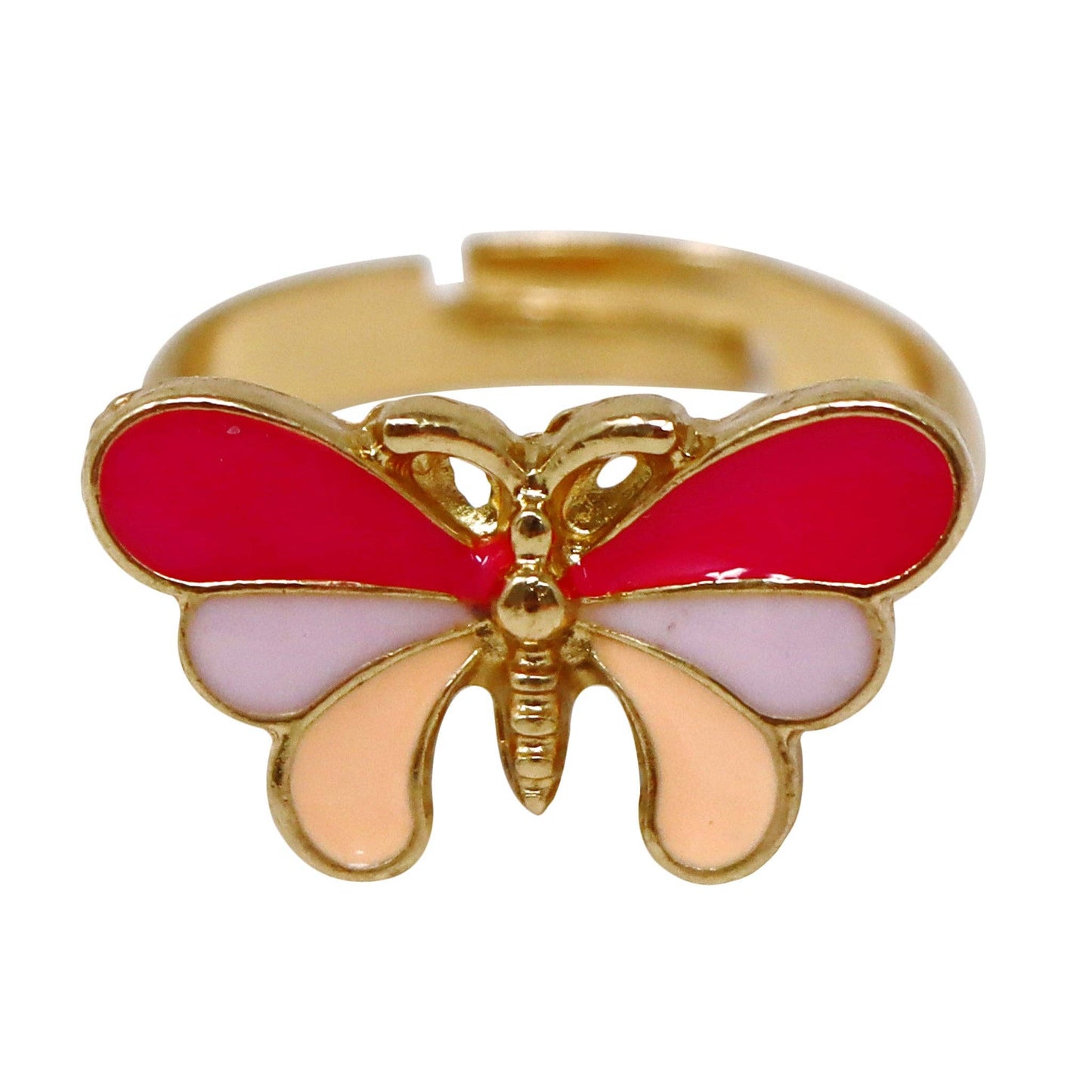 Pink Poppy - Rainbow Fantasy Rings - (Pack Size: 24)