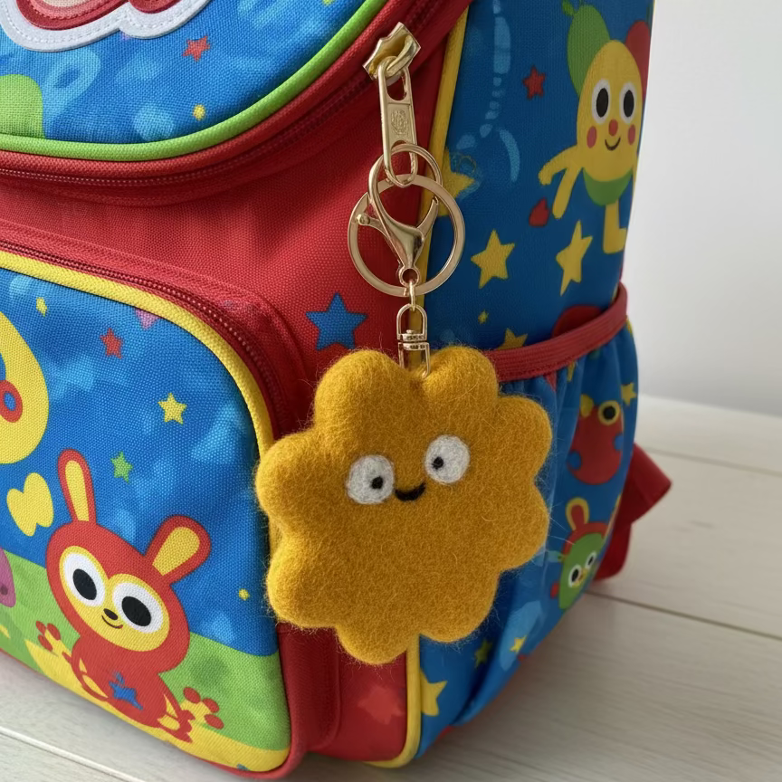 Home Dweller - Feel-Good Fuzzy Friend Bag Charm | Keyring