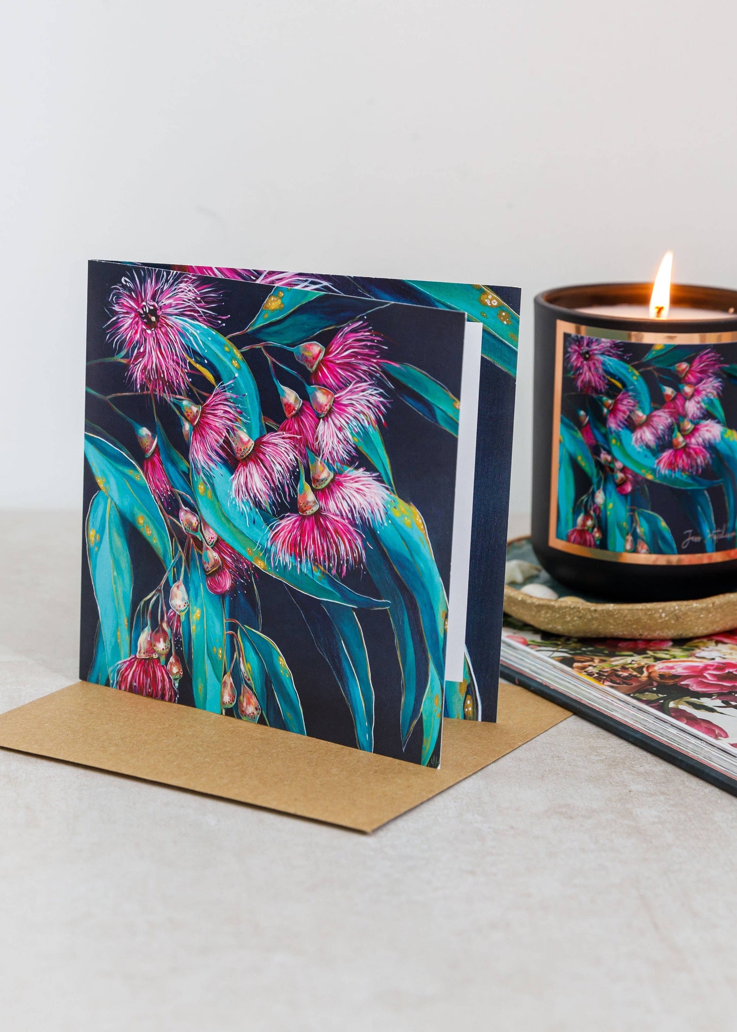 Aroma Pot - 50+hrs Australian artist soy candle - Australian bush