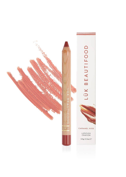 Luk Beautifood - Eco-luxe Lipstick Crayon in Caramel Kiss