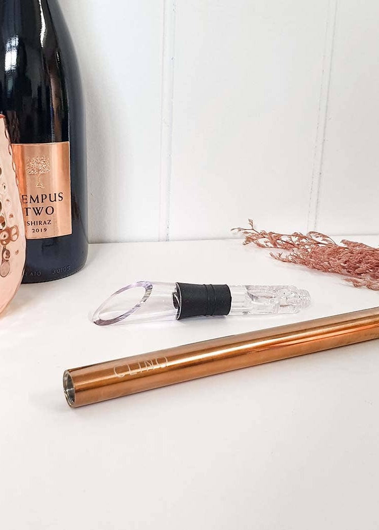 CLINQ - Copper Wine Chiller Stick