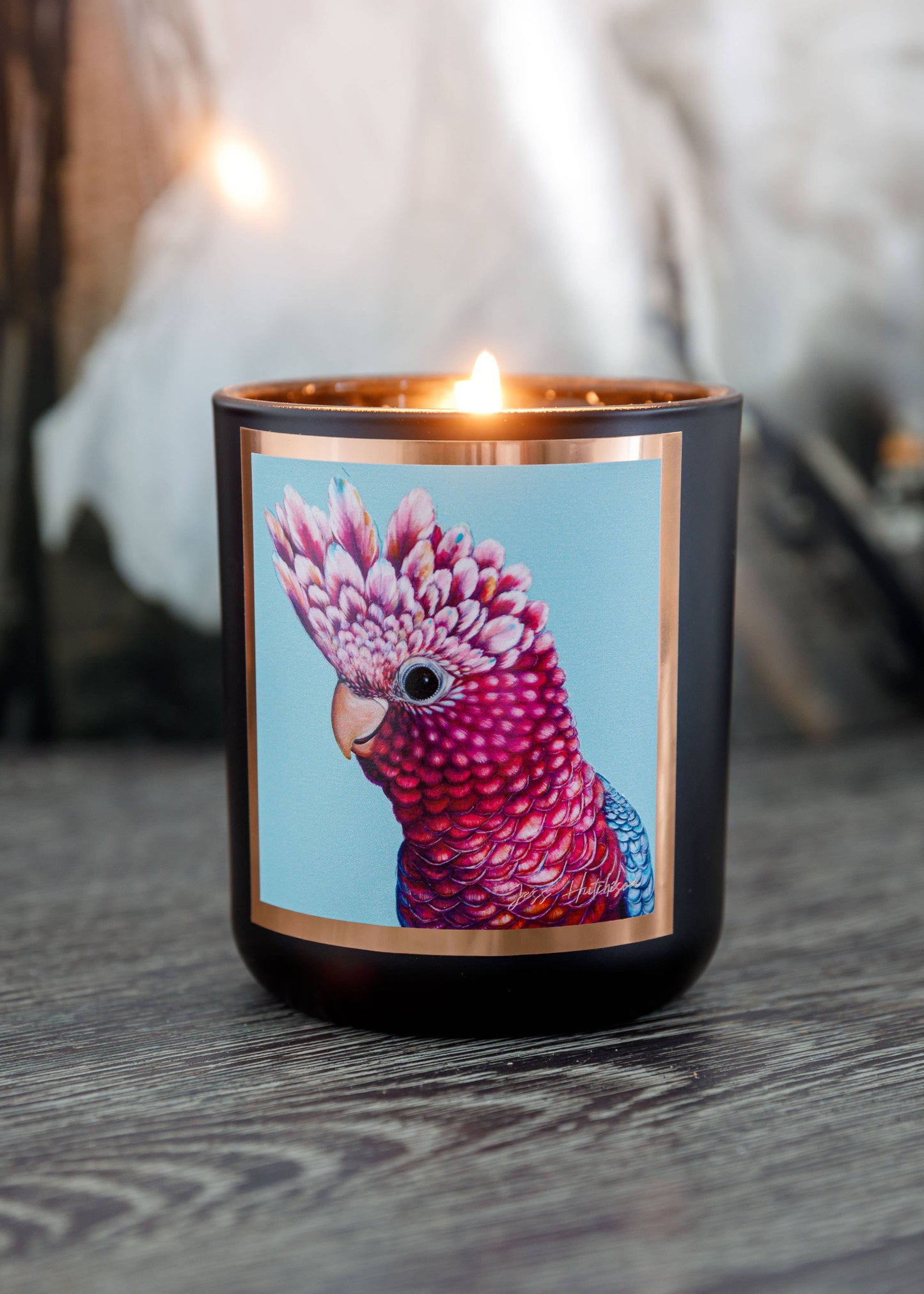 Aroma Pot - 50+hrs Australian artist soy candle - Desert Lime