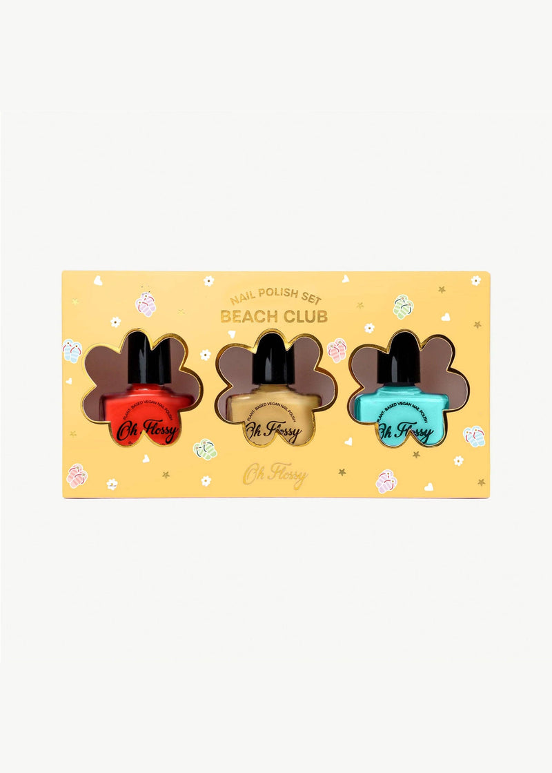 Oh Flossy - Oh Flossy Beach Club Nail Polish Set