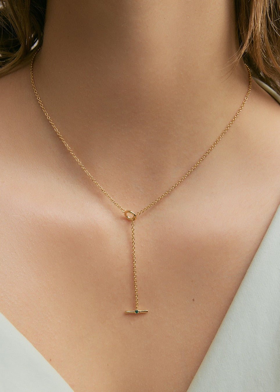 Cleo Necklace - Green