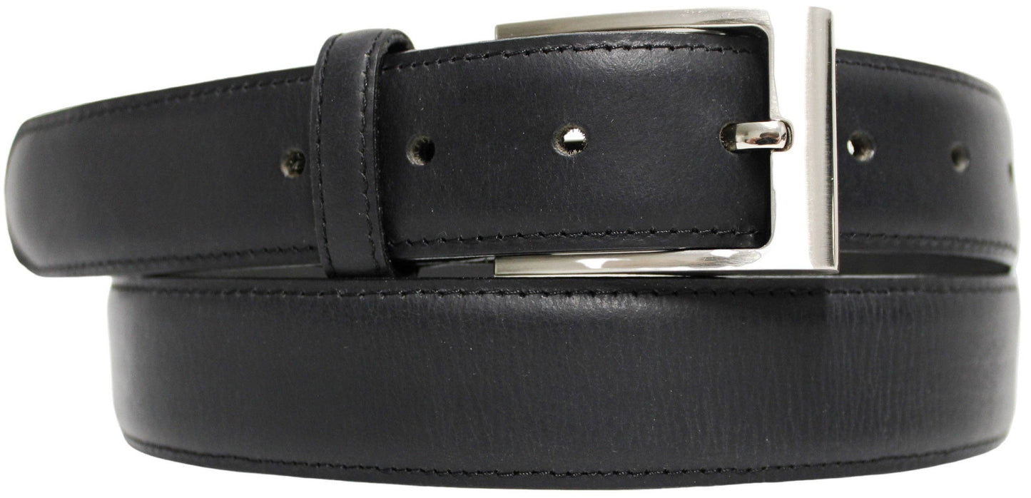 Genuine Leather Quality Men’s Belt - Black 34 Inches