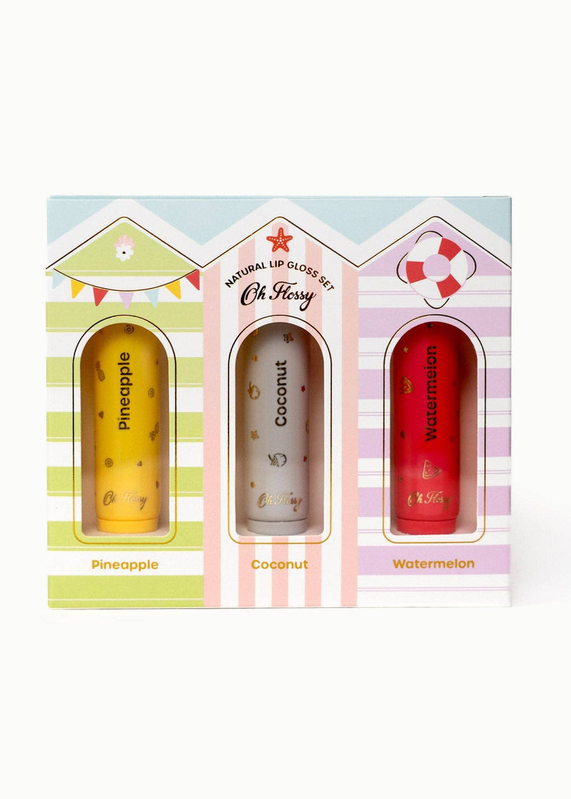 Oh Flossy - Oh Flossy Beach Club Natural Lip Gloss Set