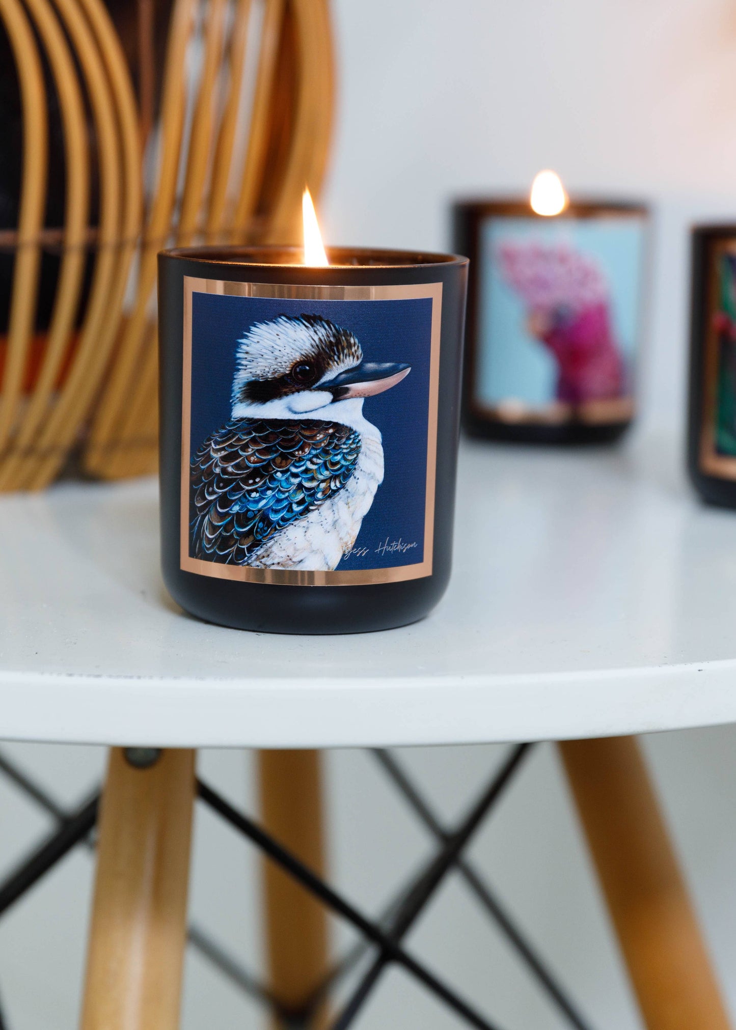 Aroma Pot - 50+hrs Australian artist soy candle - Australian Sandalwood
