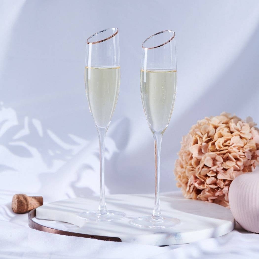 CLINQ - Elegance Champagne Flutes