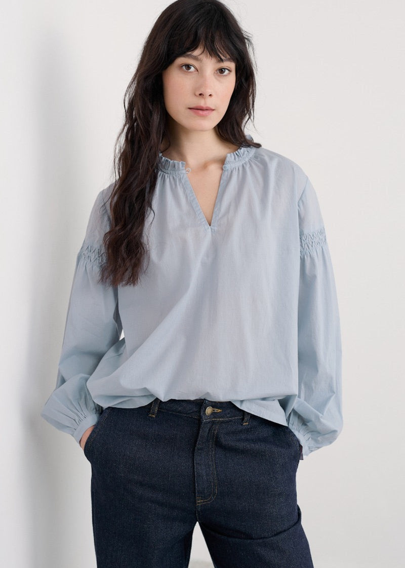 Gwel Top - Blue Fog