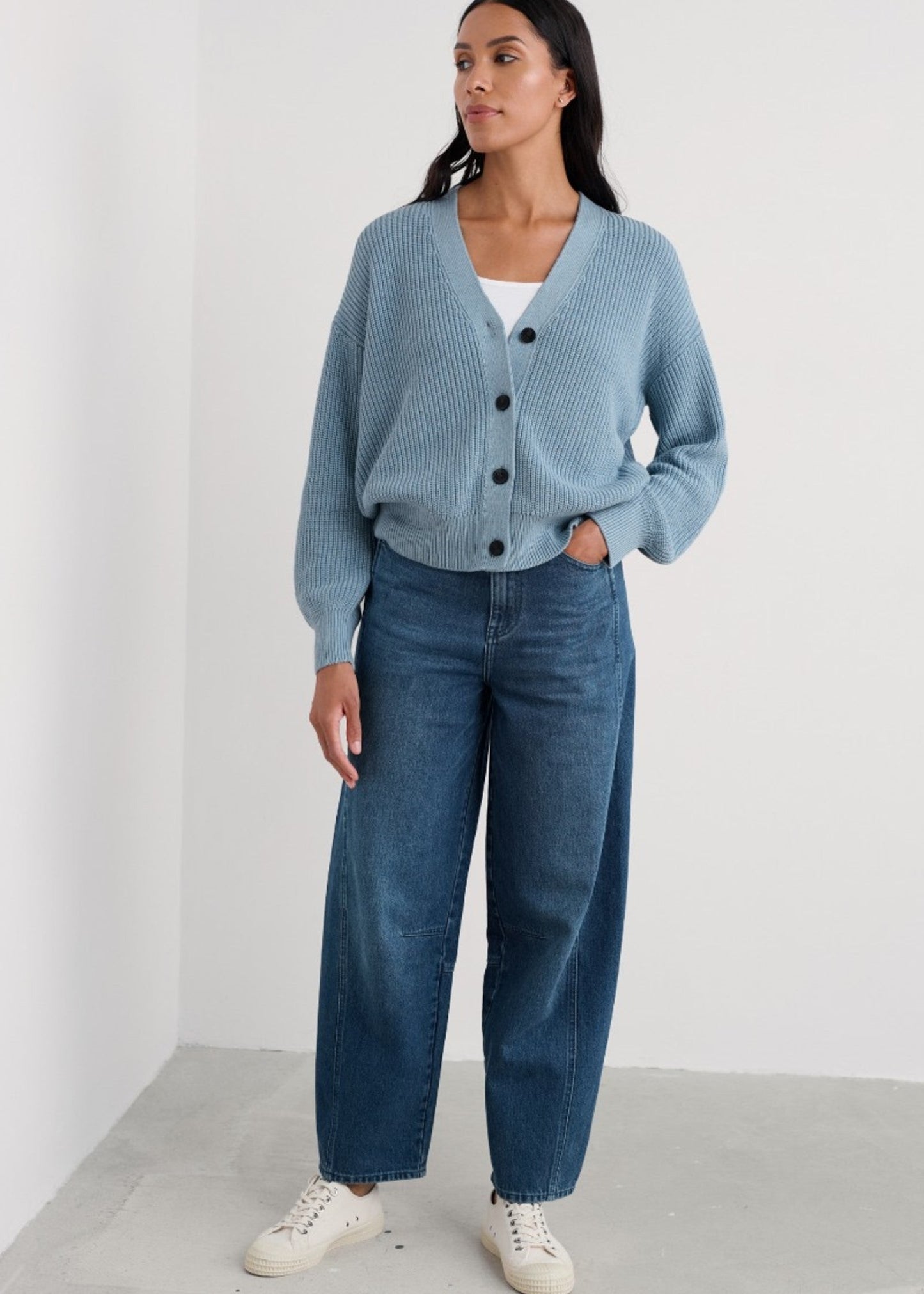Seasalt Gwenver Jean - Mid Wash
