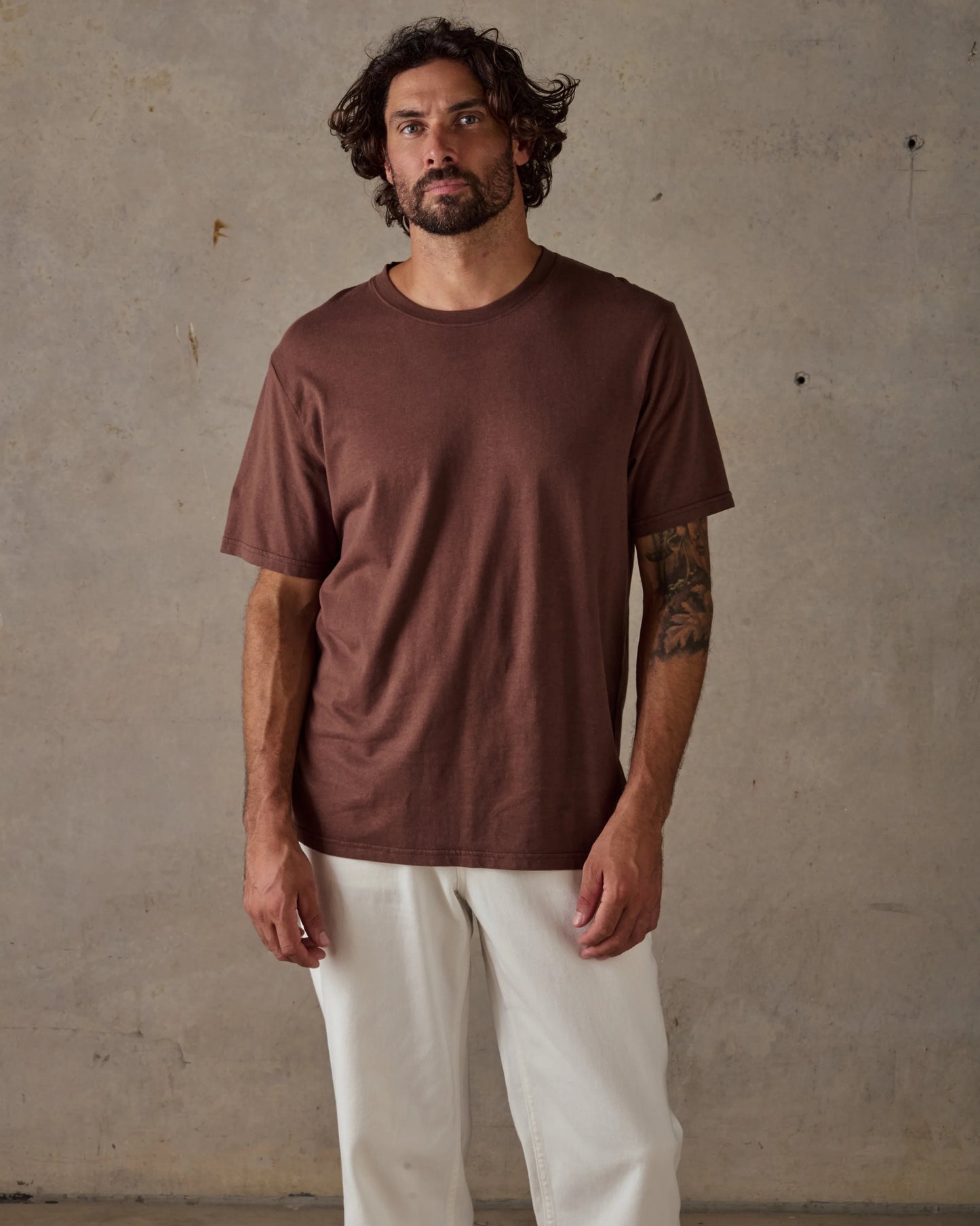 Hemp Tee - Brown