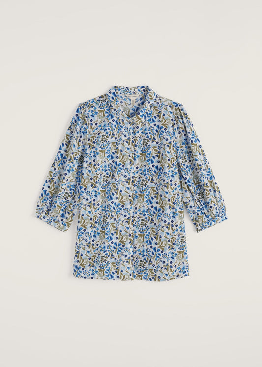 Seasalt Hope Cottage Blouse - Woodland Floral Chalk