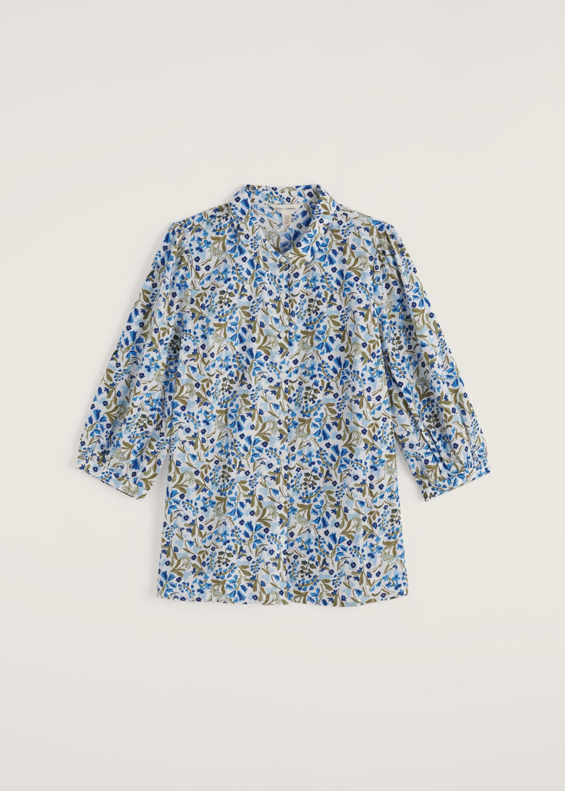 Hope Cottage Blouse - Woodland Floral Chalk