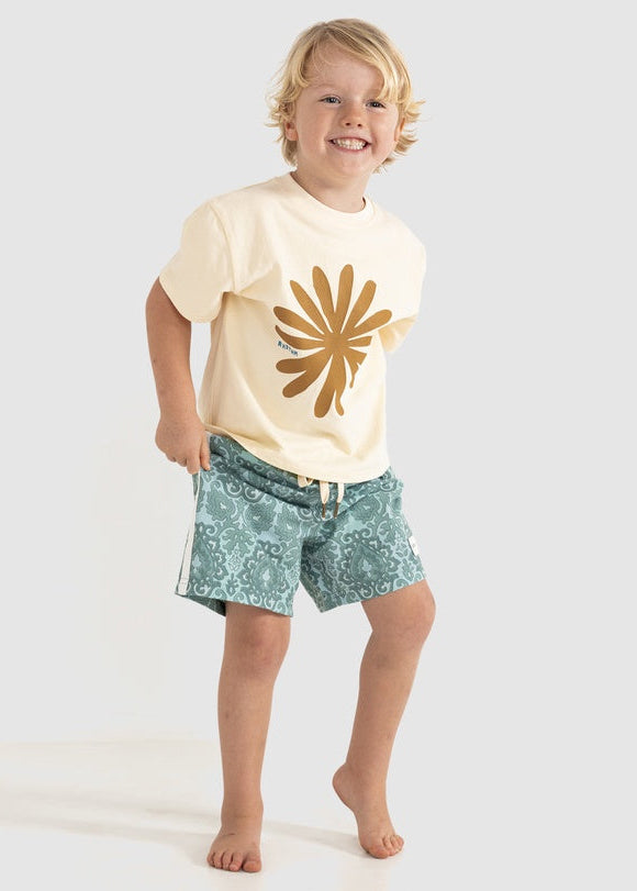 Kids Sun Ra SS T-Shirt - White