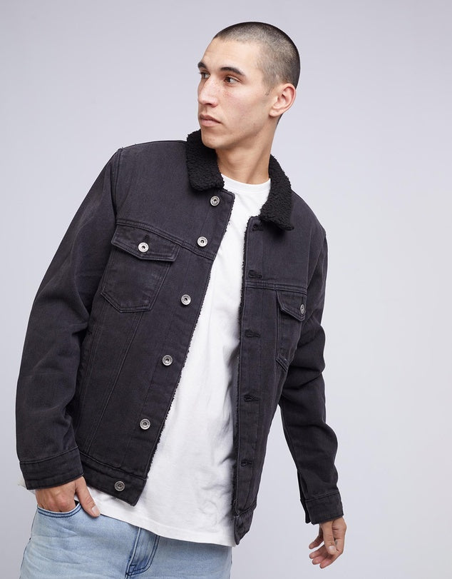 Jefe Sherpa Jacket - Black