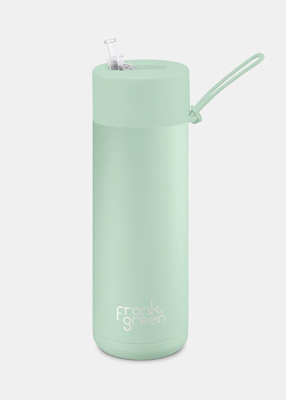 Stainless Steel Ceramic Reusable Bottle - Mint Gelato 20oz