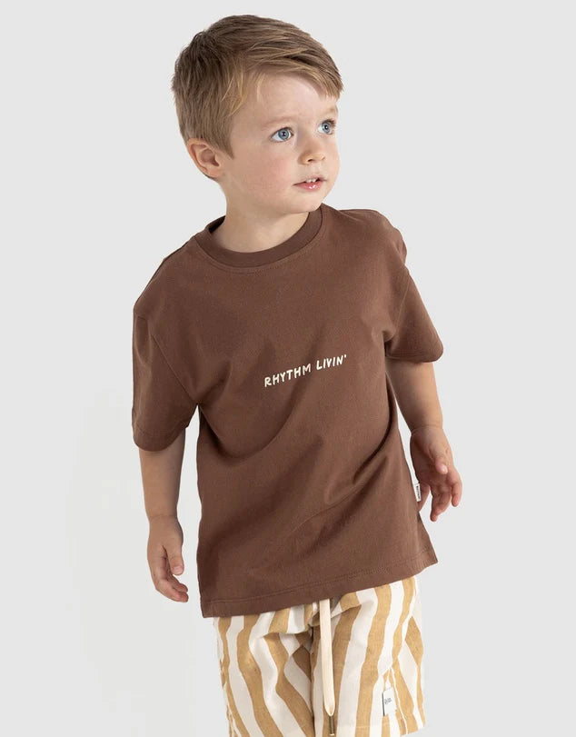 Kids Oasis SS T-Shirt - Earth