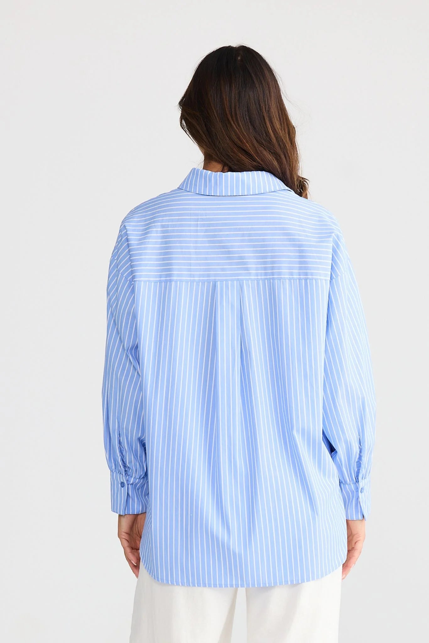 Isabel Shirt - Blue Stripe