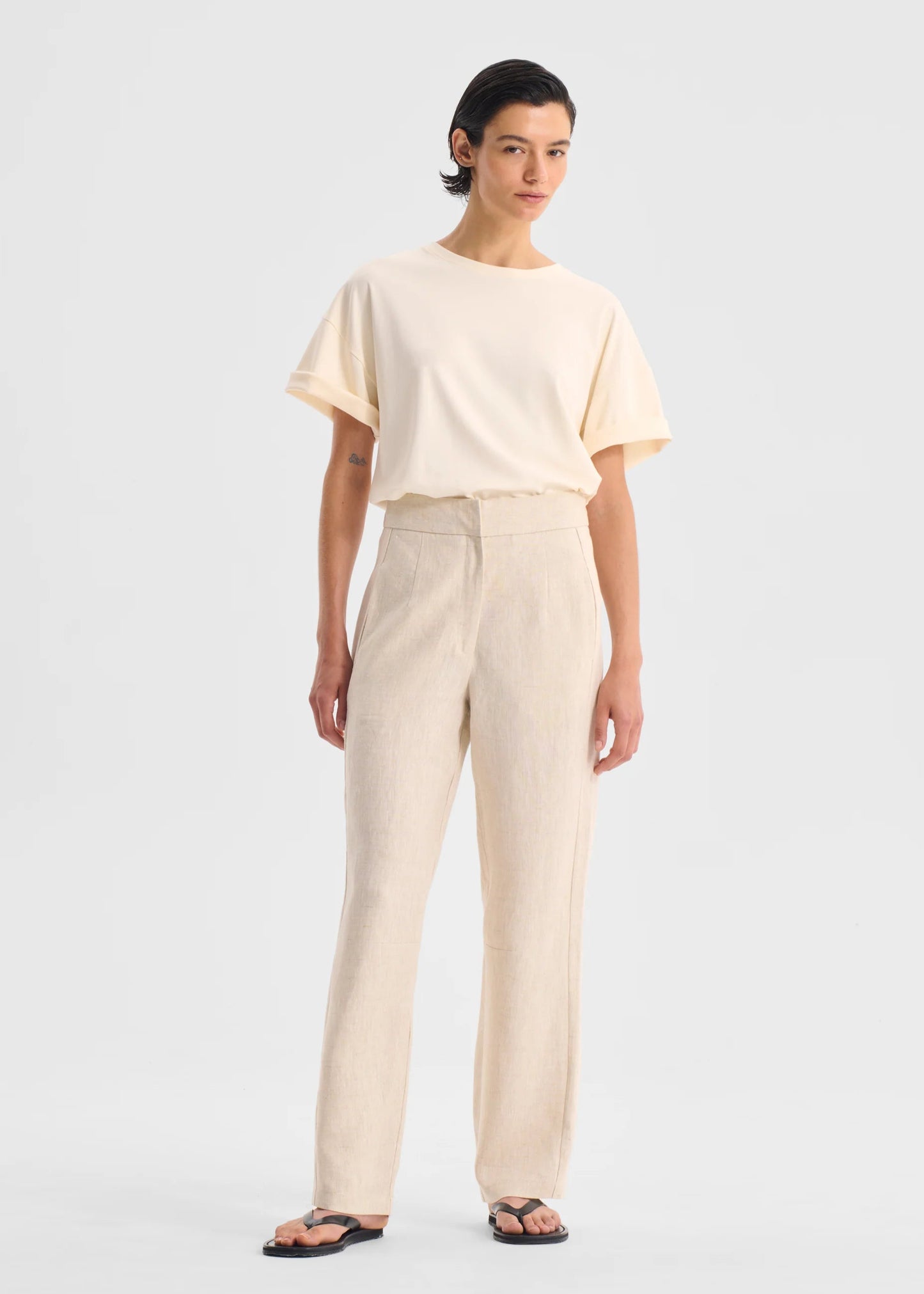 Jackson Linen Pant - Natural