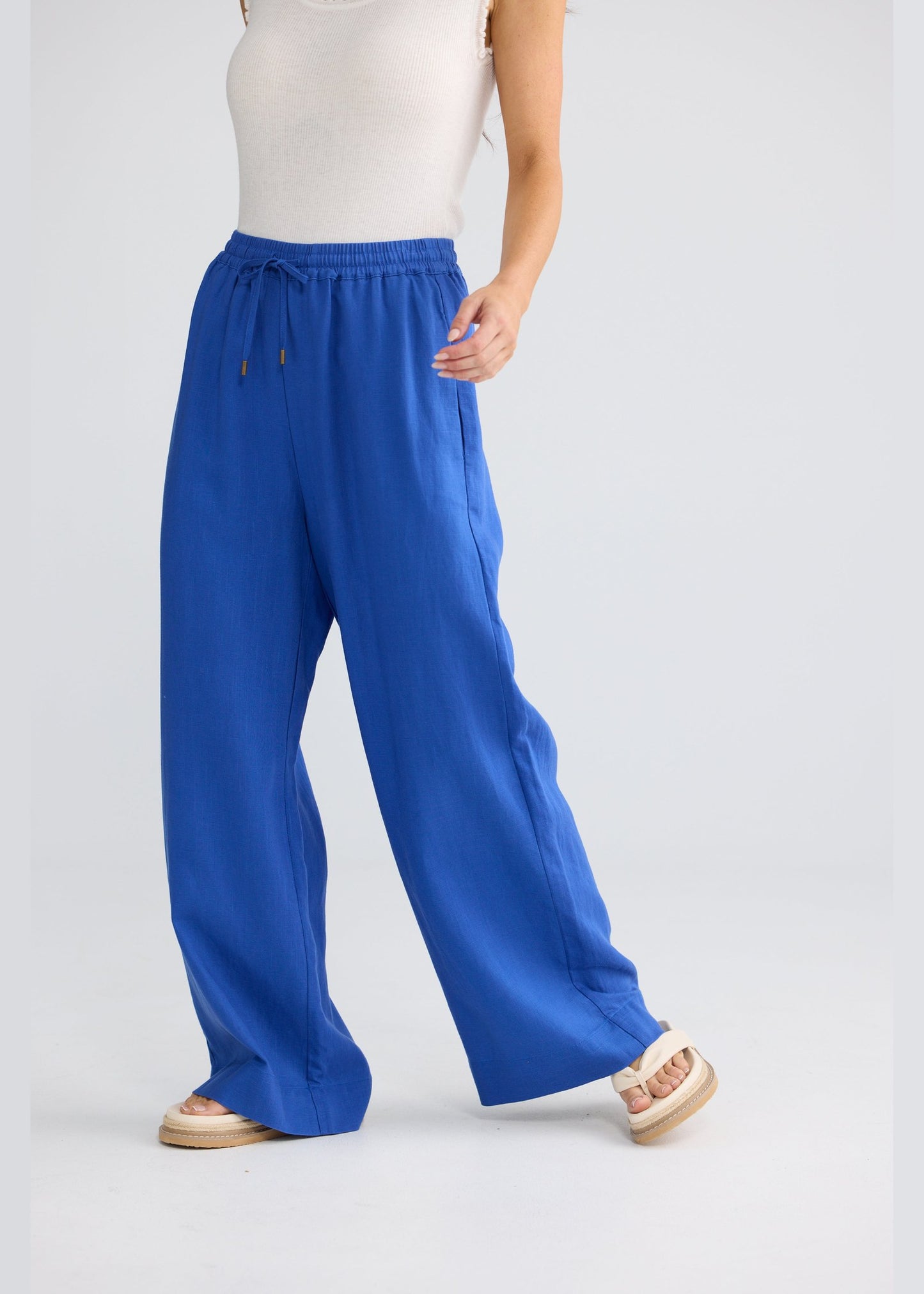 Brave and True Jude Pant - Cobalt