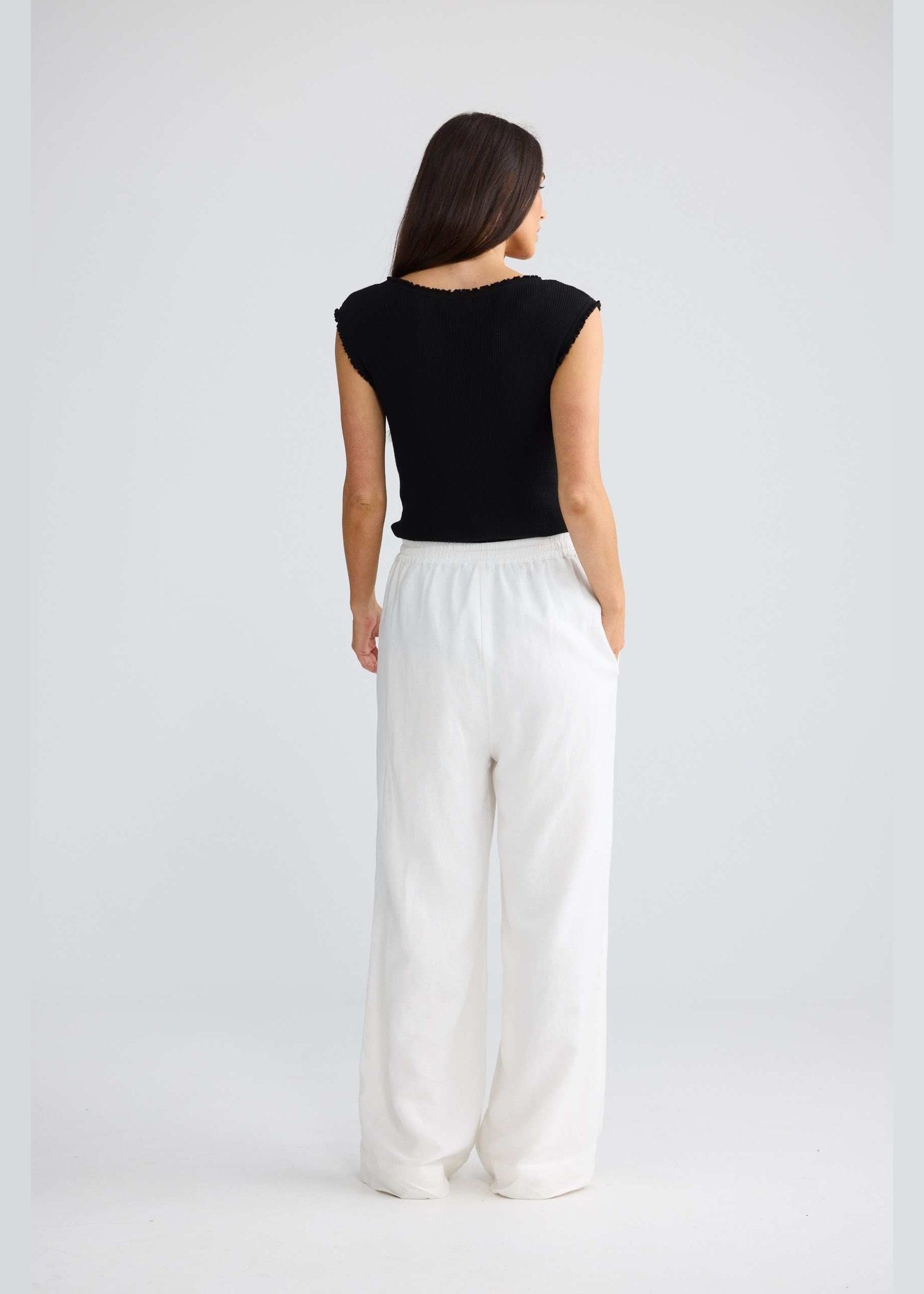 Brave and True Jude Pant - White
