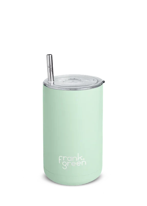 Iced Coffee Cup with Straw - Mint Gelato 15oz