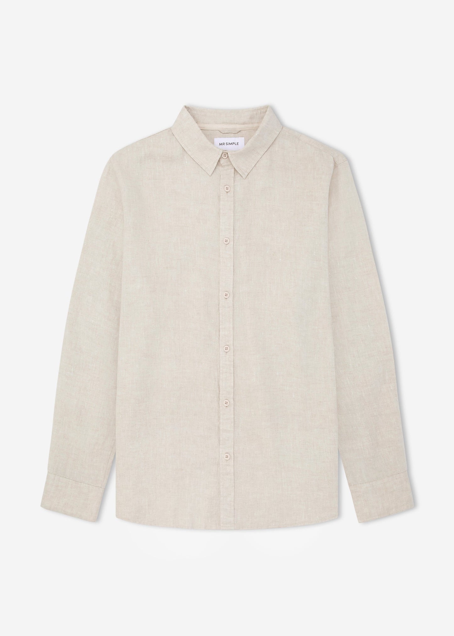 Linen L/S Shirt - Natural