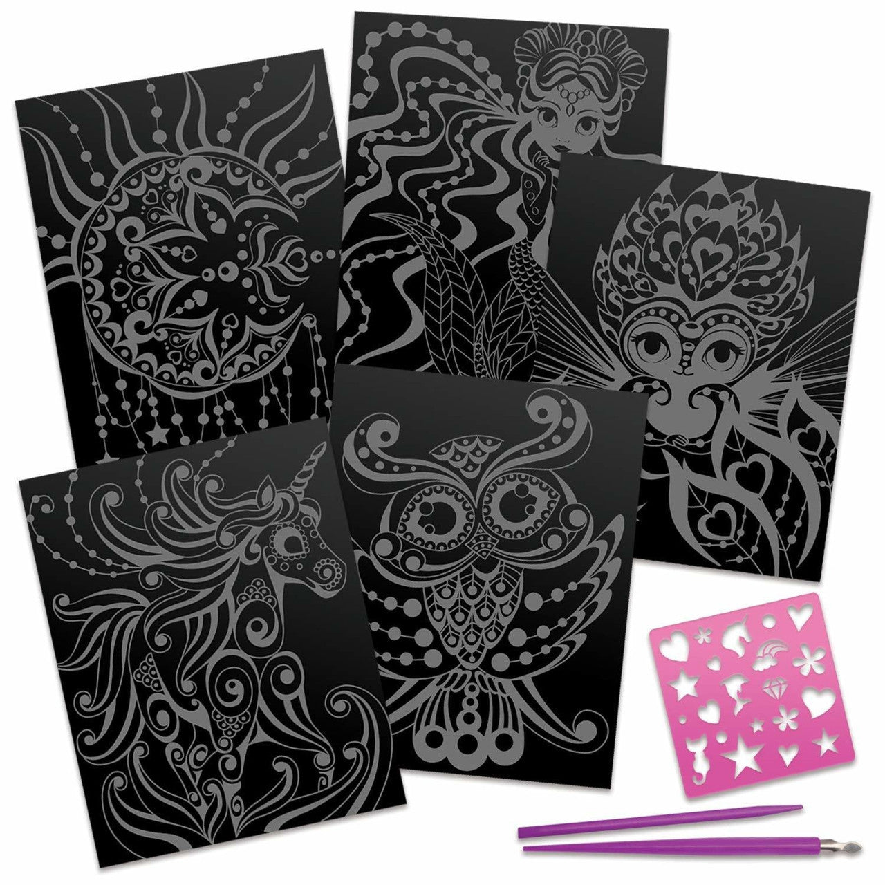 Scratch and Sketch Art Boards