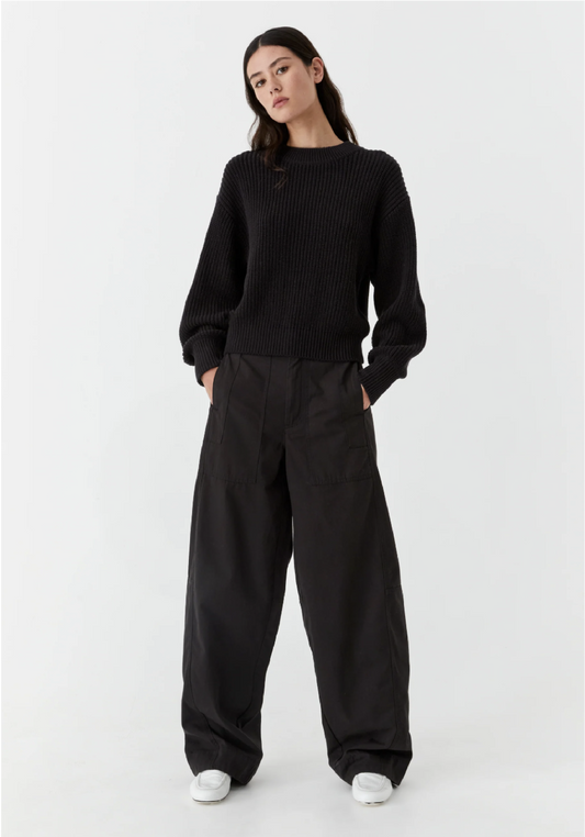 Niko Knit Pullover - Black