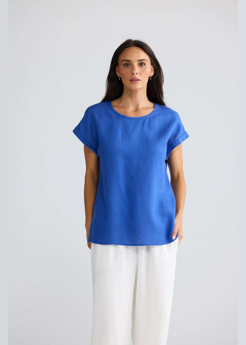 Percy Top - Cobalt