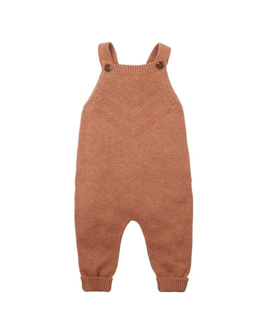 Nevada Knitted Overall - Redwood