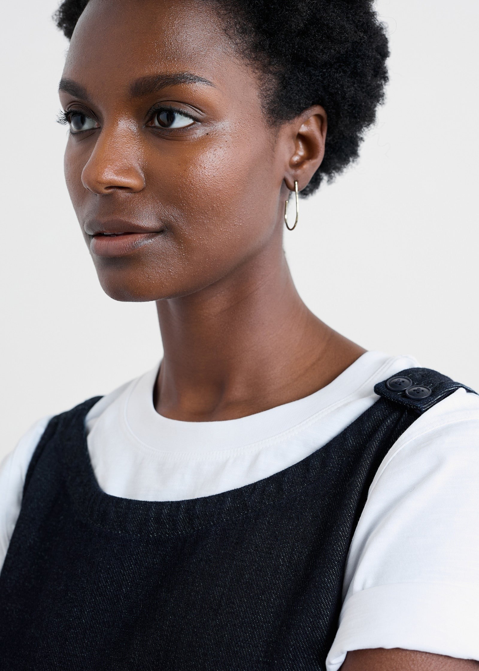Seasalt Salt Weave Pinafore - Dark Wash