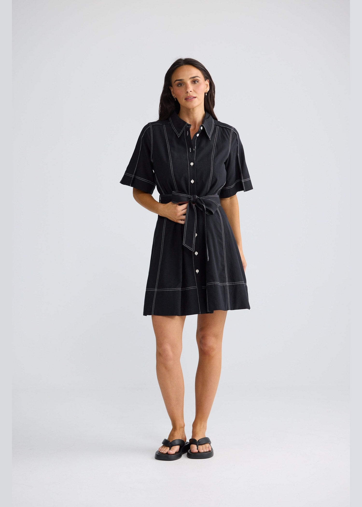 Brave and True Sandra Dress - Black