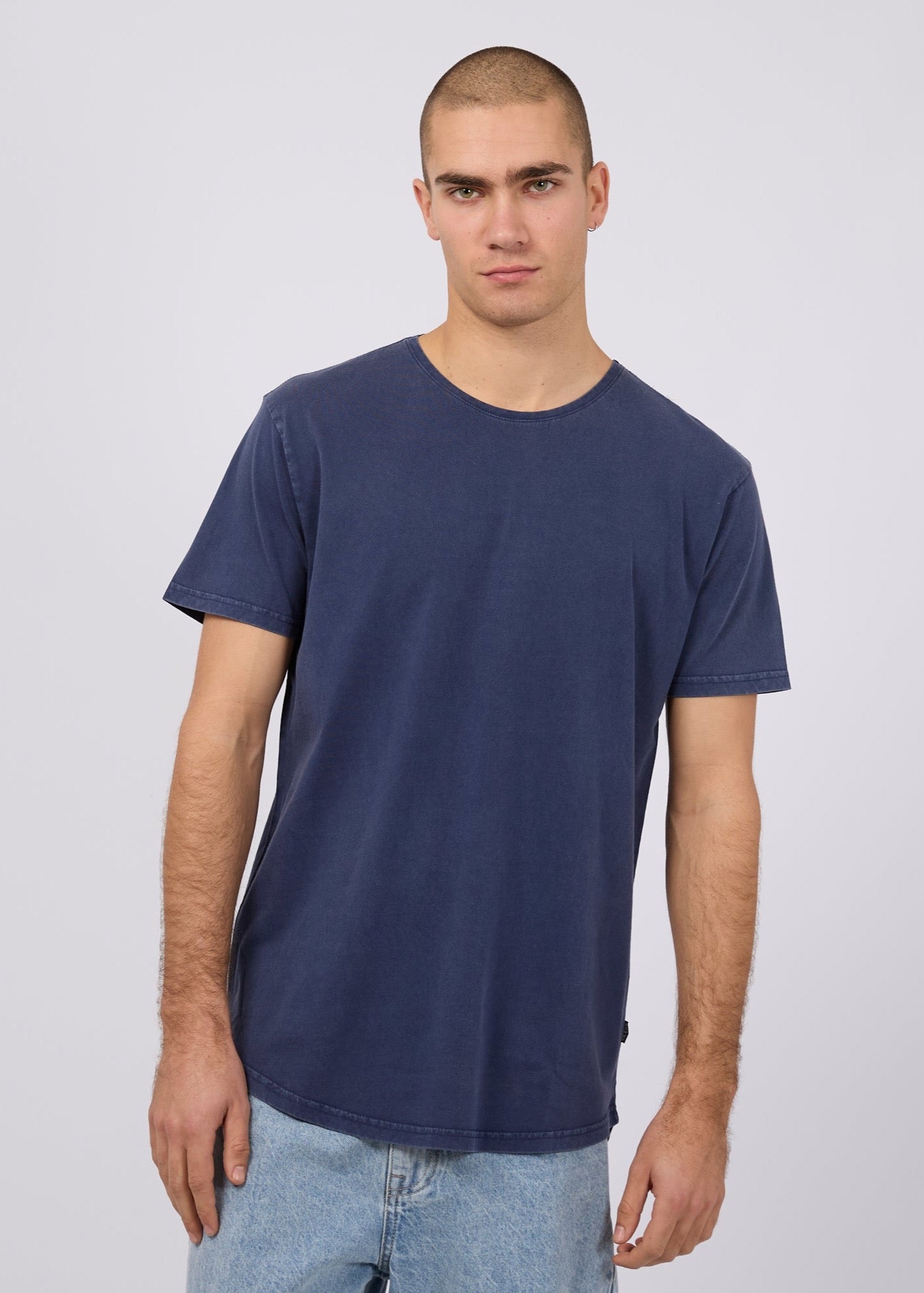 Tail Tee - Navy