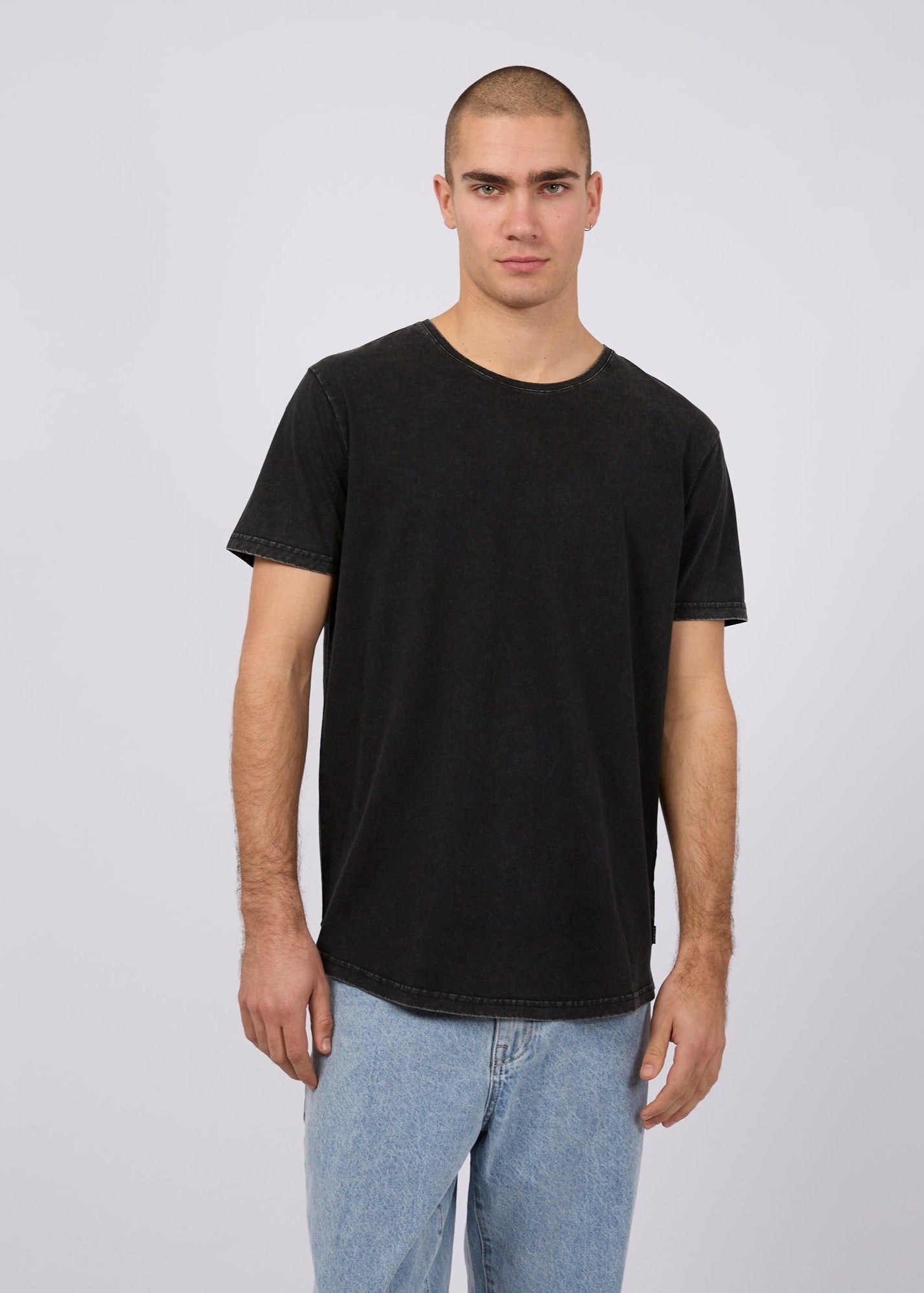 Tail Tee - Washed Black