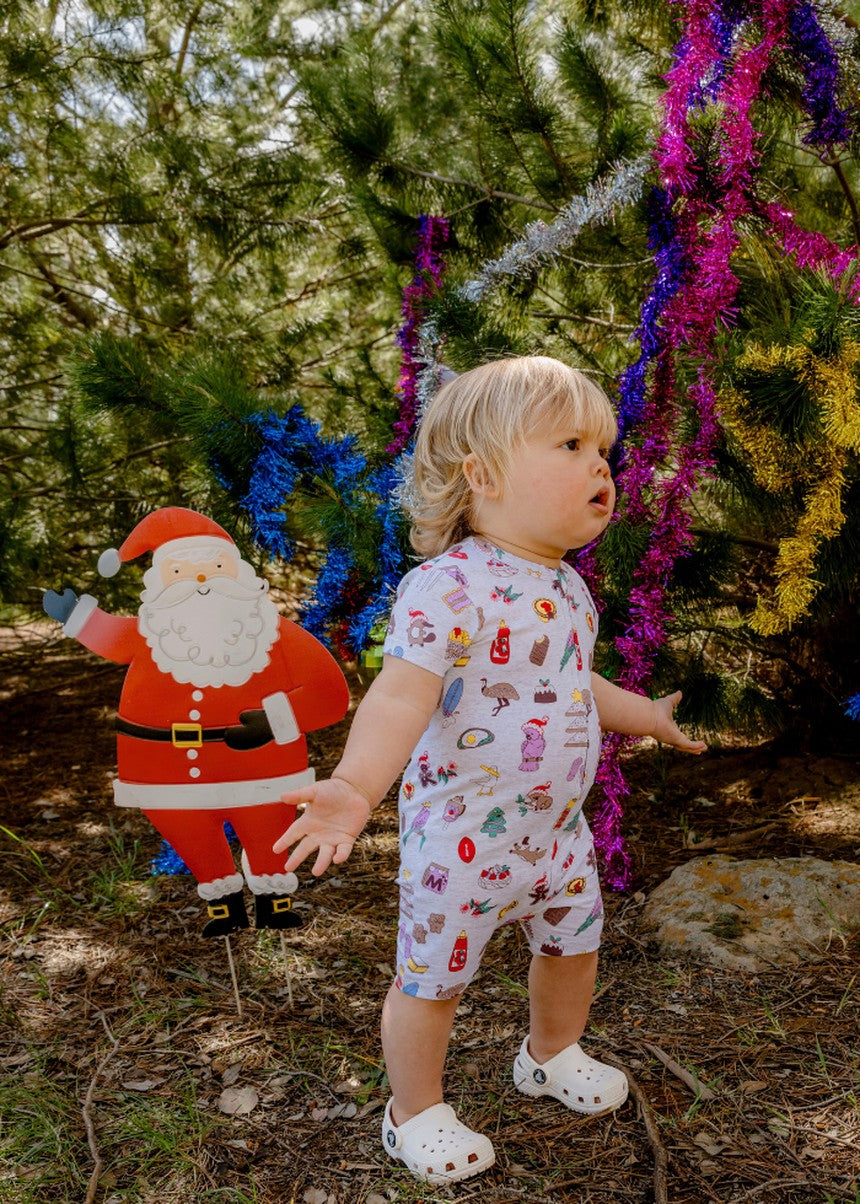 Very Aussie Zip Romper by Milky, view 5