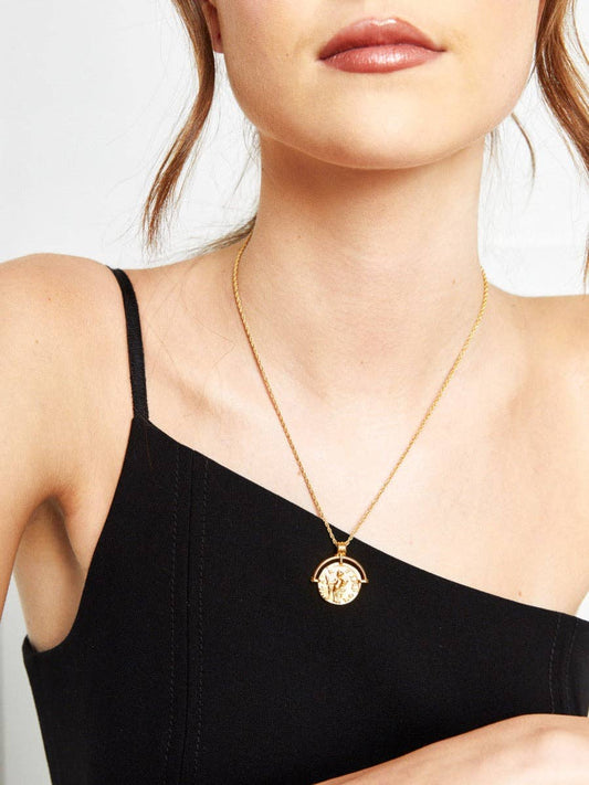 Pandora Necklace - Gold Plated Charm